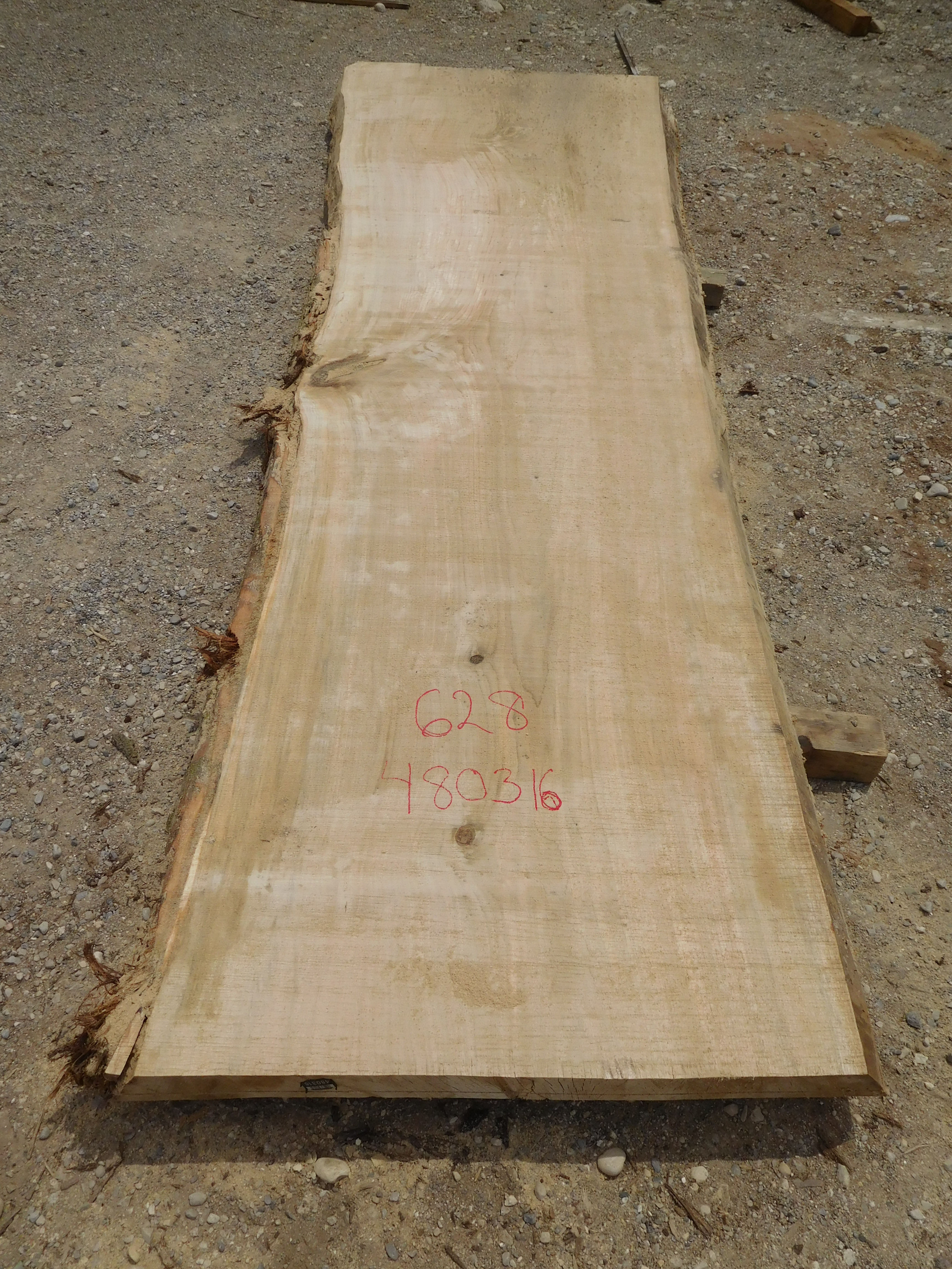 Bauman Sawmill Cottonwood Log 628 12'